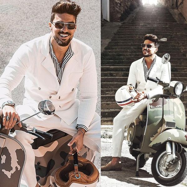 double breasted handsome wedding suits 2020 custom made white slim fit wedding groom tuxedos groomsmen businessmen suit, Black;gray
double breasted handsome wedding suits 2020 custom made white slim fit wedding groom tuxedos groomsmen businessmen suit, Black;gray