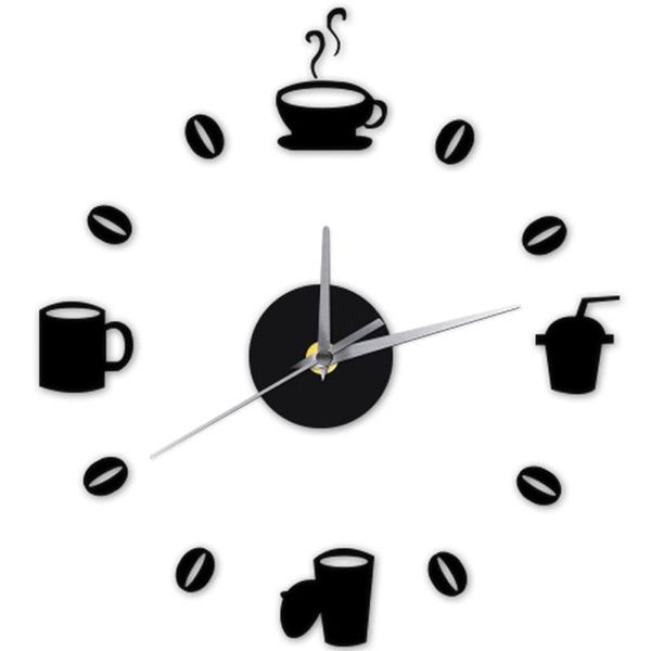 wall clocks modern home decoration retro kitchen clock coffee cups beans 3d diy acrylic stickers quartz
wall clocks modern home decoration retro kitchen clock coffee cups beans 3d diy acrylic stickers quartz