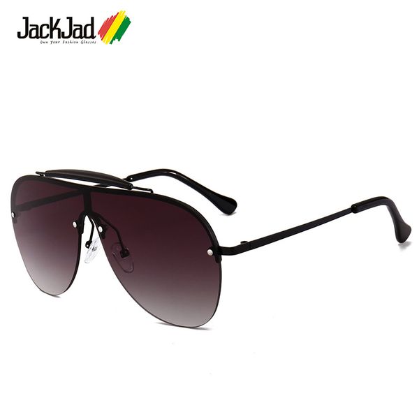 jackjad 2018 fashion gradient aviation style sunglasses vintage brand design with beam hood sun glasses masculino, White;black
jackjad 2018 fashion gradient aviation style sunglasses vintage brand design with beam hood sun glasses masculino, White;black