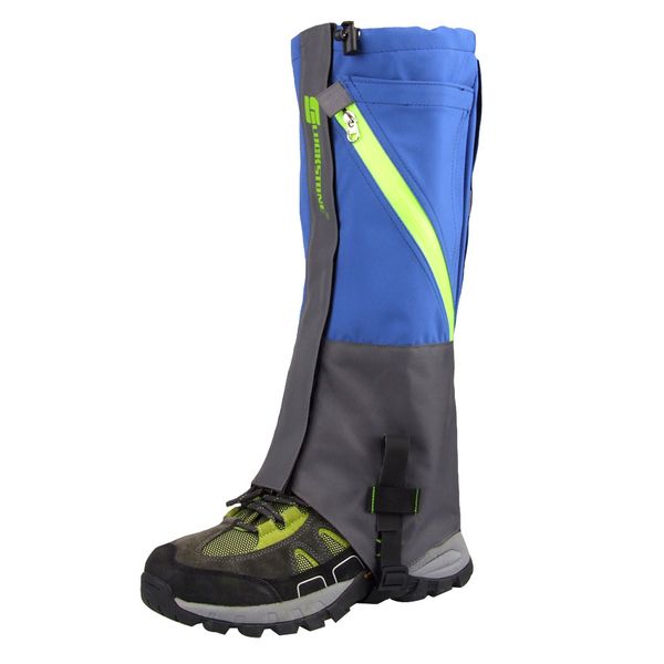 new 2pcs outdoor 2 layers waterproof camping hiking snow leg gaiters for outdoor skate skiing walking shin leg protect equipment, Black
new 2pcs outdoor 2 layers waterproof camping hiking snow leg gaiters for outdoor skate skiing walking shin leg protect equipment, Black