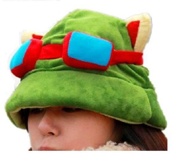 10 pcs/lot temo cosplay cute plush cotton hat the swift scout cap games green temo hat caps tmo beanies
10 pcs/lot temo cosplay cute plush cotton hat the swift scout cap games green temo hat caps tmo beanies