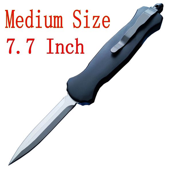 7.7 Inch Medium Size 3350 D/A Auto Tactical knife D2 Steel Blade Spear Point Zinc Aluminum Handle EDC Pocket Knives
7.7 Inch Medium Size 3350 D/A Auto Tactical knife D2 Steel Blade Spear Point Zinc Aluminum Handle EDC Pocket Knives