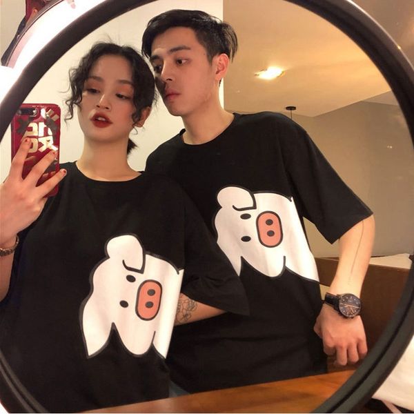 rrn6t dress summer dress small super fire cec short-sleeved female t-shirt men's loose design wear couple wear t-shirt couple outfit se, White
rrn6t dress summer dress small super fire cec short-sleeved female t-shirt men's loose design wear couple wear t-shirt couple outfit se, White