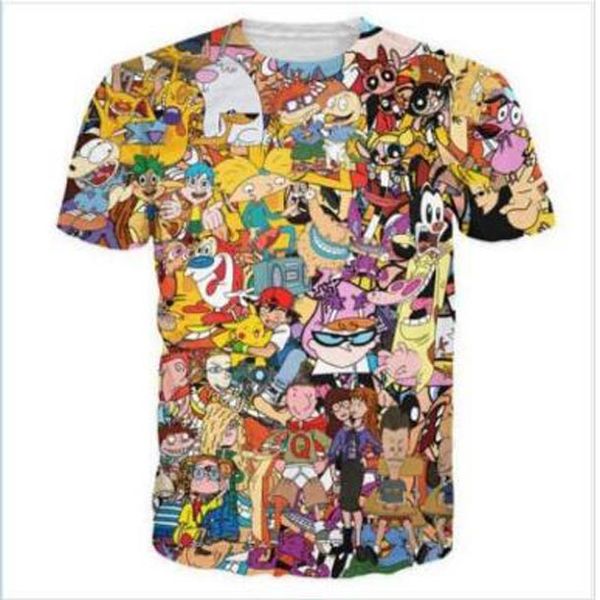 2020 new fashion clothing cartoon totally 90s casual t-shirt women men 3d t-shirt harajuku t shirt summer style hr024, White;black
2020 new fashion clothing cartoon totally 90s casual t-shirt women men 3d t-shirt harajuku t shirt summer style hr024, White;black