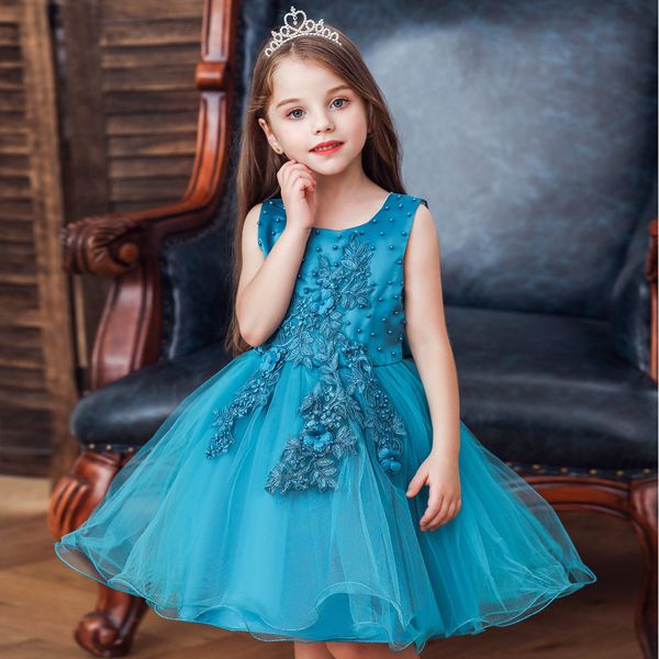 europe and america children's dress princess dress big boy sleeveless bead flower boys/flower girls wedding girls performa, Red;yellow
europe and america children's dress princess dress big boy sleeveless bead flower boys/flower girls wedding girls performa, Red;yellow