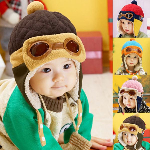 cap cool kid baby infant boy girl toddler hat beanie earflap warm winter, Black;white 
cap cool kid baby infant boy girl toddler hat beanie earflap warm winter, Black;white