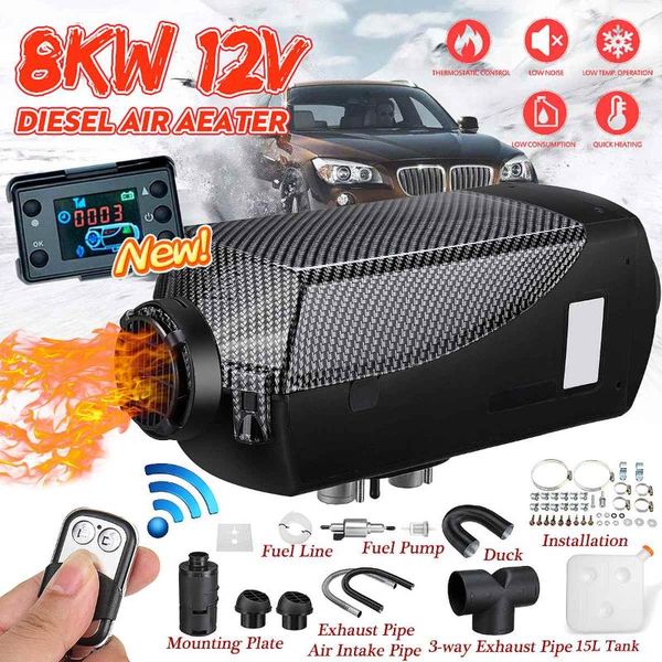 8kw car heater 12v 24v air diesel heater parking with remote control lcd monitor for rv, motorhome trailer, trucks, boats
8kw car heater 12v 24v air diesel heater parking with remote control lcd monitor for rv, motorhome trailer, trucks, boats