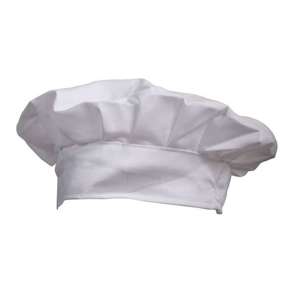 Fancy Dress Party Baker Cook Bbq Kitchen White Chef Hat