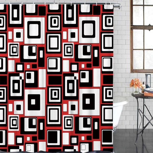 modern curtain geometric rectangle printed bathroom shower curtain bathroom decor waterproof fabric shower
modern curtain geometric rectangle printed bathroom shower curtain bathroom decor waterproof fabric shower