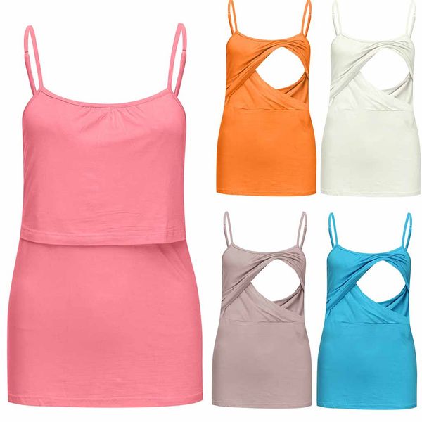 Maternity Clothes Nursing Top Sleeveless Camisole Breastfeeding Clothes Pregnant Women Double Layer Camis Tank Top Nursing Vest
Maternity Clothes Nursing Top Sleeveless Camisole Breastfeeding Clothes Pregnant Women Double Layer Camis Tank Top Nursing Vest