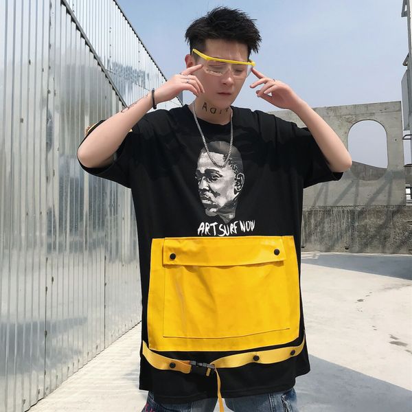 2019 harajuku t shirt hip hop overszie men tshirt streetwear summer cotton tees hiphop fashion t-shirt short sleeve, White;black
2019 harajuku t shirt hip hop overszie men tshirt streetwear summer cotton tees hiphop fashion t-shirt short sleeve, White;black
