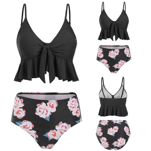 brazilian bikini set two pieces bathing suits ruffled with high waisted bottom bikini set swimsuit biquini z0605
brazilian bikini set two pieces bathing suits ruffled with high waisted bottom bikini set swimsuit biquini z0605
