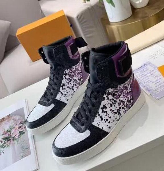 дизайнер новая louise женщин плоские днища печать двойной цвет обувь люкс high top сапоги кроссовки размер 35-40, Black 
дизайнер новая louise женщин плоские днища печать двойной цвет обувь люкс high top сапоги кроссовки размер 35-40, Black