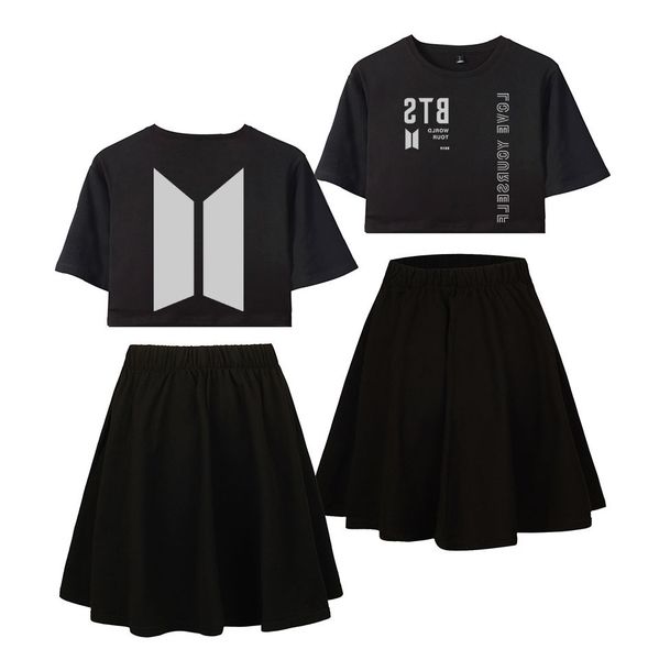 bulletproof juvenile 2019bts, group leisure time navel exposed t shirt short skirt suit, Black;blue
bulletproof juvenile 2019bts, group leisure time navel exposed t shirt short skirt suit, Black;blue