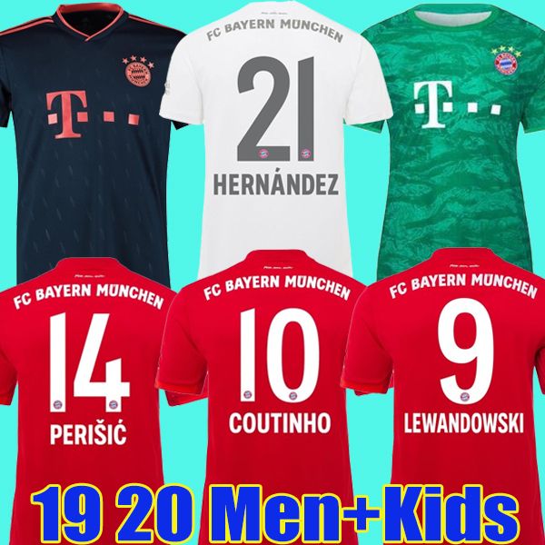 19 20 Bayern Munich COUTINHO PERISIC soccer jersey 2019 2020 LEWANDOWSKI MULLER HERNANDEZ KIMMICH football shirt Men + Kids kit uniforms
19 20 Bayern Munich COUTINHO PERISIC soccer jersey 2019 2020 LEWANDOWSKI MULLER HERNANDEZ KIMMICH football shirt Men + Kids kit uniforms