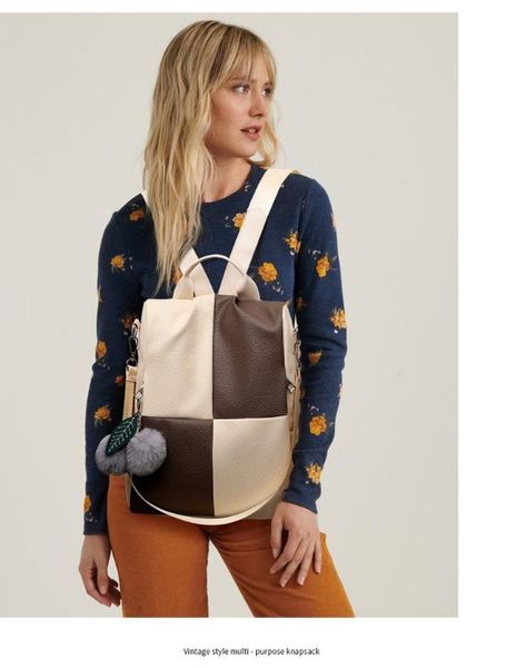 2020 new women's backpack korean version of the versatile multifunctional ladies backpack simple ladies
2020 new women's backpack korean version of the versatile multifunctional ladies backpack simple ladies