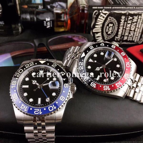 New Luxury GMT Men Automatic Mechanical Watch Multicolor Sapphire Glass High Quality Watch Mechanical Watch Original Folding Buckle (cartier_omega_rolex) Costa Mesa New Luxury GMT Men Automatic Mechanical Watch Multicolor Sapphire Glass High Quality Watch Mechanical Watch Original Folding Buckle (cartier_omega_rolex) Costa Mesa