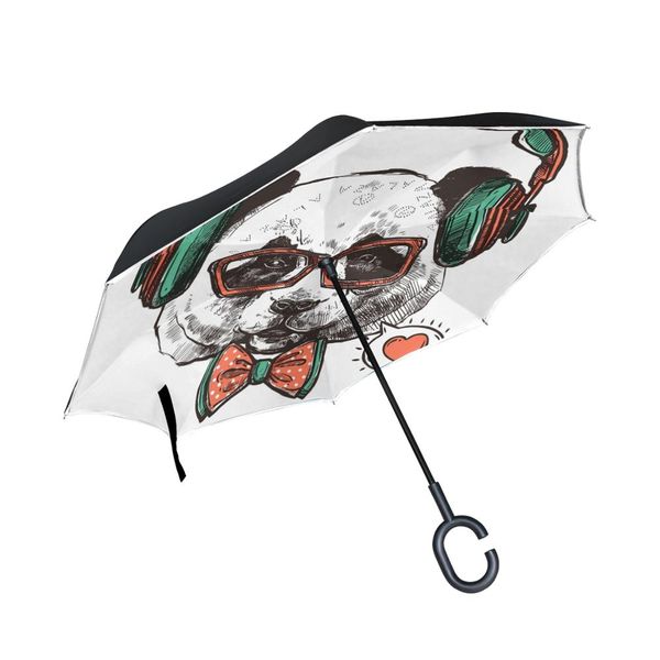 susino listen music cool dog reverse umbrella stick inverted umbrella windproof double layer upside down rain umbrellas
susino listen music cool dog reverse umbrella stick inverted umbrella windproof double layer upside down rain umbrellas