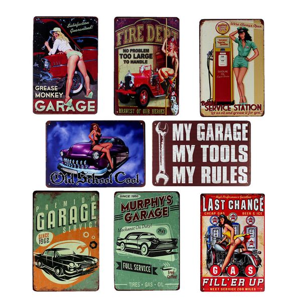 plaque garage theme vintage metal signs motorcycle wall poster decals plate painting bar club pub poster designed 20x30cm classic rules
plaque garage theme vintage metal signs motorcycle wall poster decals plate painting bar club pub poster designed 20x30cm classic rules