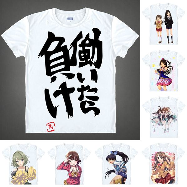 anime shirt the idolmaster cinderella girls t-shirts multi-style short sleeve anzu futaba cosplay motivs hentai shirts, White;black
anime shirt the idolmaster cinderella girls t-shirts multi-style short sleeve anzu futaba cosplay motivs hentai shirts, White;black