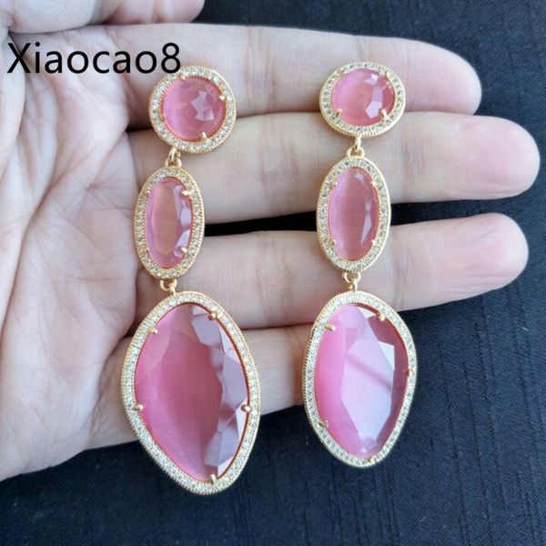 gold frame 3layer stone earrings women's jewelry long drop earrings for women pink purple blue green vintage earrings, Silver
gold frame 3layer stone earrings women's jewelry long drop earrings for women pink purple blue green vintage earrings, Silver
