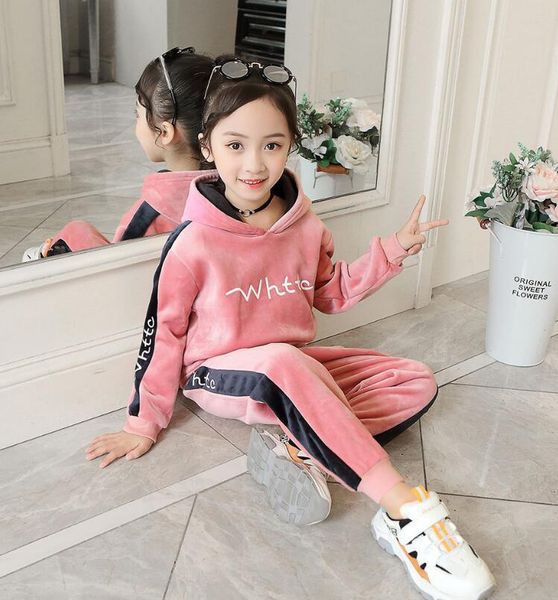 boys autumn winter sports suit children clothing set girls thick velvet hoodies+pants 2pcs kids tracksuit 3-10y sweatsuit y200325, White
boys autumn winter sports suit children clothing set girls thick velvet hoodies+pants 2pcs kids tracksuit 3-10y sweatsuit y200325, White