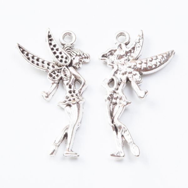 50pcs 35*20mm vintage silver boutique flying fairy angel charms antique metal pendants for bracelet necklace earring diy jewelry, Bronze;silver
50pcs 35*20mm vintage silver boutique flying fairy angel charms antique metal pendants for bracelet necklace earring diy jewelry, Bronze;silver