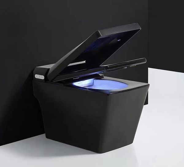 matt black wall-mounted integrated smart toilet automatic flushing deodorizing toilet multi-function oem bathroom sanitary ware women bidet
matt black wall-mounted integrated smart toilet automatic flushing deodorizing toilet multi-function oem bathroom sanitary ware women bidet