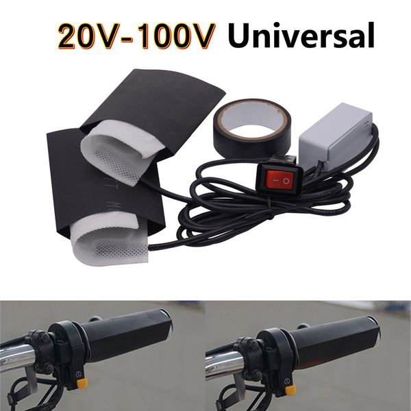 universal electric hand grip handle heating non-woven electric handlebar set winter cold protection 20v-100v
universal electric hand grip handle heating non-woven electric handlebar set winter cold protection 20v-100v