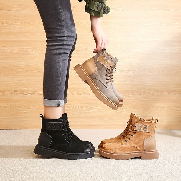 2020 autumn and winter 100% pigskin leather boots female retro ankle boots casual women's motorcycle, Black
2020 autumn and winter 100% pigskin leather boots female retro ankle boots casual women's motorcycle, Black