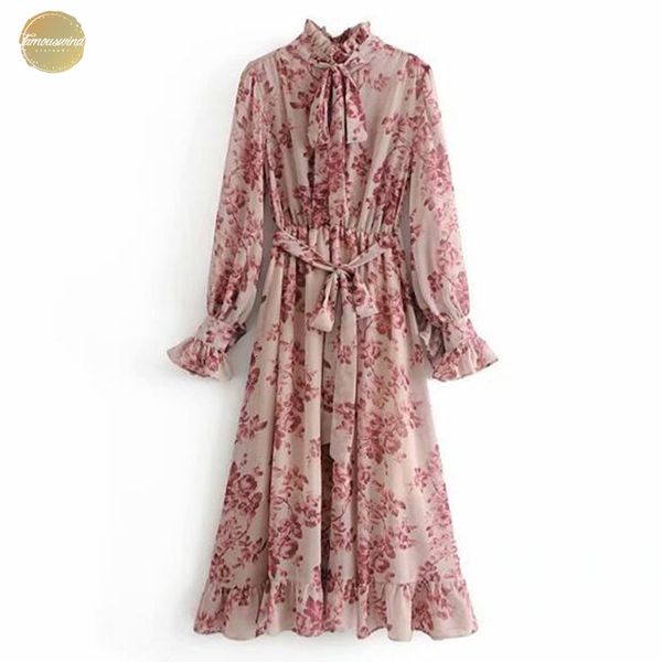 2019 spring new flower print long sleeve dress with sashes women vintage tide ruffles collar bow hem dresses femme vestido, Black;gray
2019 spring new flower print long sleeve dress with sashes women vintage tide ruffles collar bow hem dresses femme vestido, Black;gray