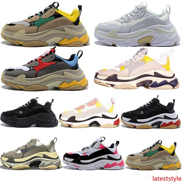 luxury triple s paris designer chaussures fashion mens women casual dad shoes trainers increasing vintage beige leather platform sneakers
luxury triple s paris designer chaussures fashion mens women casual dad shoes trainers increasing vintage beige leather platform sneakers