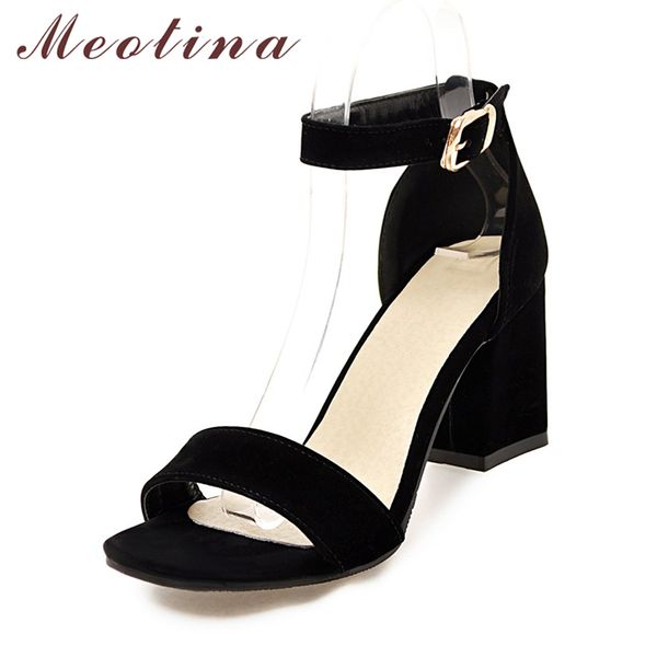 meotina women shoes sandals summer ankle wrap sandals high heels chunky high heel work shoes black beige red big size 42 43 t200226
meotina women shoes sandals summer ankle wrap sandals high heels chunky high heel work shoes black beige red big size 42 43 t200226