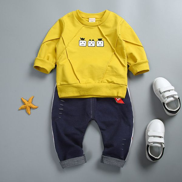 kids clothing set new 2019 autumn baby boy clothing set children sweater suit 2 piece korean long sleeved chlidren clothes suit, White
kids clothing set new 2019 autumn baby boy clothing set children sweater suit 2 piece korean long sleeved chlidren clothes suit, White