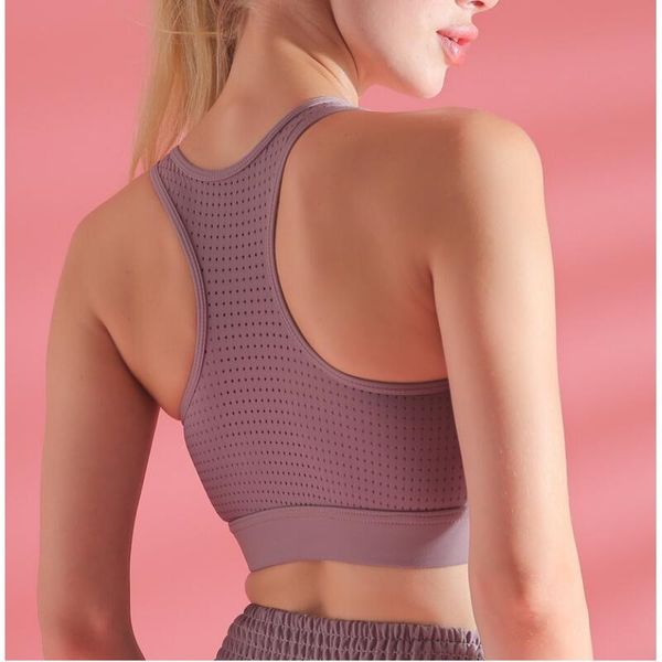 yoga sports bras women mesh brathable moisture wicking workout female gym fitness seamless training bra, White;black
yoga sports bras women mesh brathable moisture wicking workout female gym fitness seamless training bra, White;black