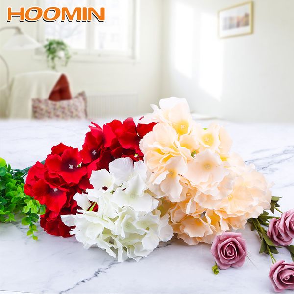 hoomin 2 bunches artificial flower multi colors diy wreath gift box silk hydrangea flower head for wedding party home decoration
hoomin 2 bunches artificial flower multi colors diy wreath gift box silk hydrangea flower head for wedding party home decoration