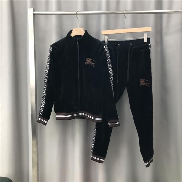 19fw luxurious brand design bbr ribbon tracksuit jacket and trousers sets streetwear sweatshirts outdoor long pants and coat, Gray;blue
19fw luxurious brand design bbr ribbon tracksuit jacket and trousers sets streetwear sweatshirts outdoor long pants and coat, Gray;blue