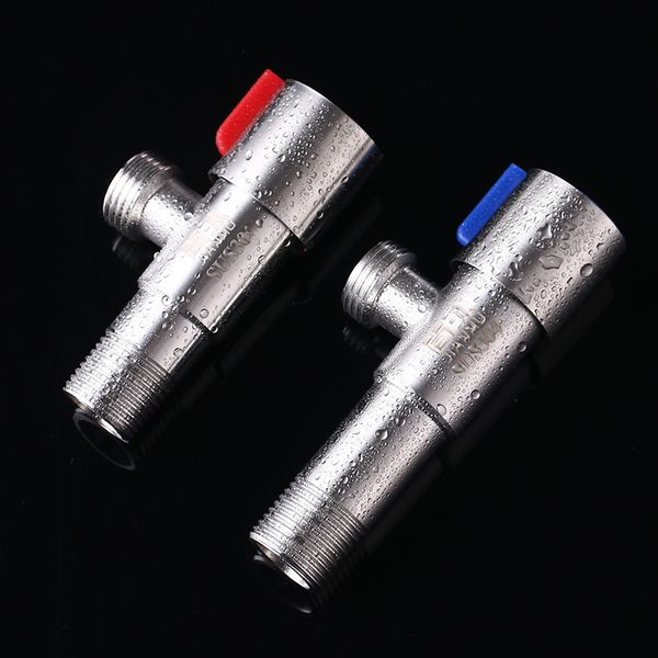 304 stainless steel triangle valve wall lengthened and cold water switch thickening angle set lengthen angle
304 stainless steel triangle valve wall lengthened and cold water switch thickening angle set lengthen angle