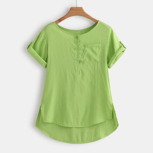 women summer style casual blouses clothing loose plus size short sleeve solid color blusas shirt women's #p30, White
women summer style casual blouses clothing loose plus size short sleeve solid color blusas shirt women's #p30, White