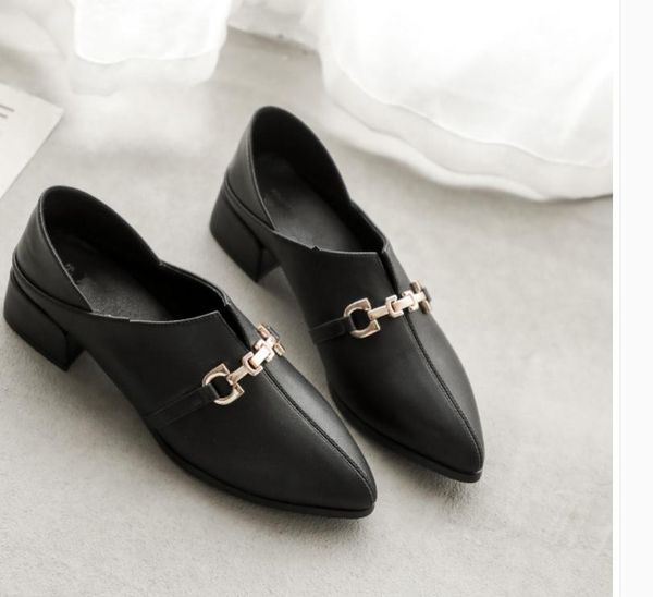2020 spring and autumn with new style fashion middle heel coarse heel pointed end women's shoes @mqwbh660, Black
2020 spring and autumn with new style fashion middle heel coarse heel pointed end women's shoes @mqwbh660, Black