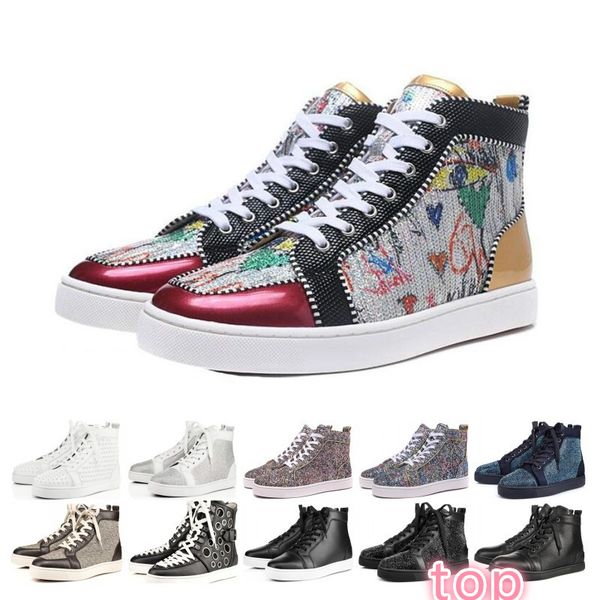 sale designer shoes studded spikes flats shoes red bottoms shoes luxury mens womens party lovers genuine leather sneakers, Black
sale designer shoes studded spikes flats shoes red bottoms shoes luxury mens womens party lovers genuine leather sneakers, Black