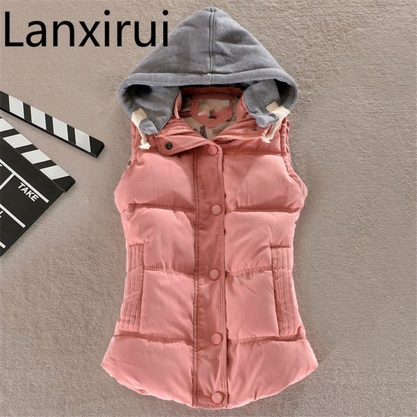 women 's cotton wool collar hooded down vest brand new female winter warm jacket &outerwear autumn winter coat, Black;white
women 's cotton wool collar hooded down vest brand new female winter warm jacket &outerwear autumn winter coat, Black;white