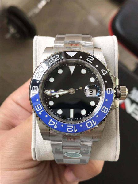 Luxury watch nb factory 2019 new blue and black bezel 904 teel gmt function wi 3186 movement 40mm men automatic watch 
Luxury watch nb factory 2019 new blue and black bezel 904 teel gmt function wi 3186 movement 40mm men automatic watch