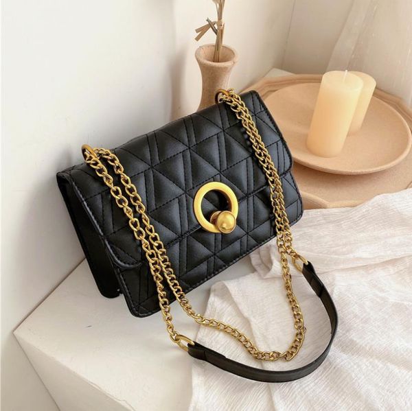 High Class Bags Women's Bag New Versatile Messenger Bags Fashion Handbags Chain Shoulder Small Square Bag
High Class Bags Women's Bag New Versatile Messenger Bags Fashion Handbags Chain Shoulder Small Square Bag