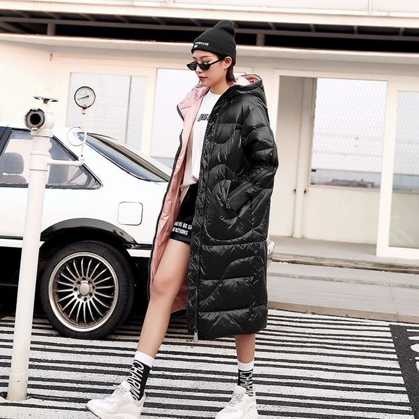 зима корейской parka 2019 мода новый пуховик женщины повседневная спорт сыпучие длинные пальто до колен хлопка куртка весте hiver femme, Black
зима корейской parka 2019 мода новый пуховик женщины повседневная спорт сыпучие длинные пальто до колен хлопка куртка весте hiver femme, Black