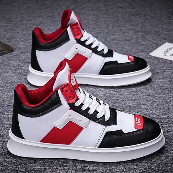 Spring and autumn new men's shoes high to help fashion non-slip casual men sneakers shoes mens loafers zapatos de hombre shoes
Spring and autumn new men's shoes high to help fashion non-slip casual men sneakers shoes mens loafers zapatos de hombre shoes