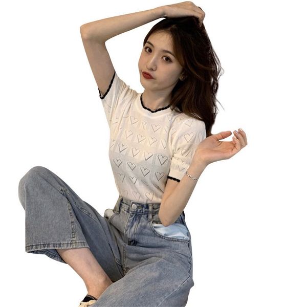 js1350j-2020 summer new korean short bottoming shirt net red slim slimming solid color short-sleeved t-shirt female, White;black
js1350j-2020 summer new korean short bottoming shirt net red slim slimming solid color short-sleeved t-shirt female, White;black