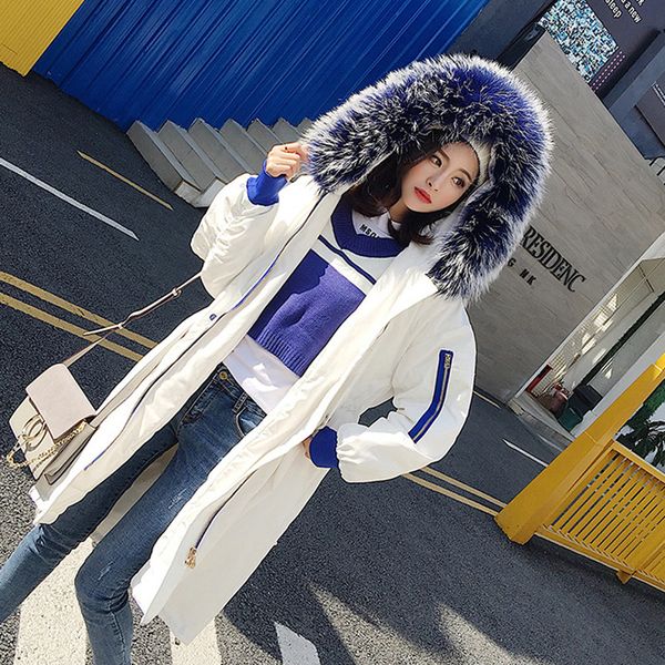 the new korean winter dress of 2018 is a full-length, thickened, hooded genuine raccoon fur collar lady down jacket wholesale, Black
the new korean winter dress of 2018 is a full-length, thickened, hooded genuine raccoon fur collar lady down jacket wholesale, Black