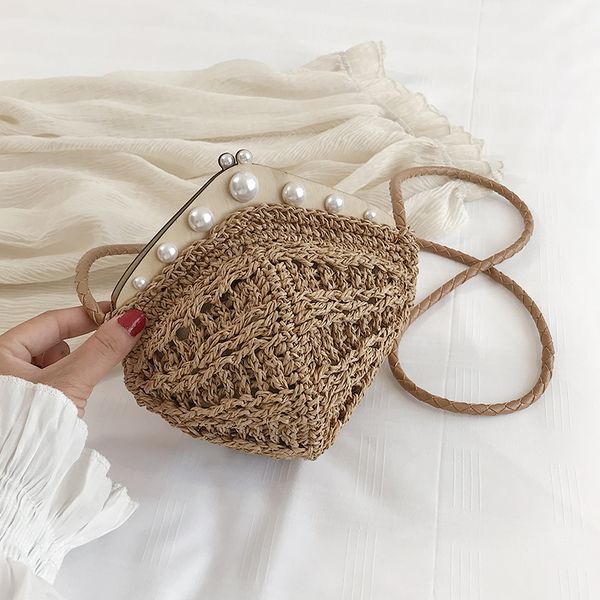 fashion woven straw bags wooden handle clip bag buckle pearl women shoulder messenger bags lady handbag beach crossbody bag
fashion woven straw bags wooden handle clip bag buckle pearl women shoulder messenger bags lady handbag beach crossbody bag
