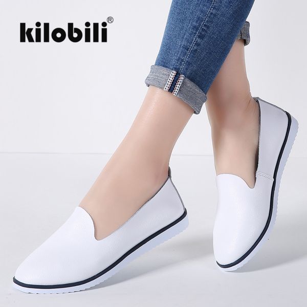 kilobili women ballet flats shoes genuine leather slip on ladies shallow moccasins casual shoes female summer loafer shoes women cj191226, Black
kilobili women ballet flats shoes genuine leather slip on ladies shallow moccasins casual shoes female summer loafer shoes women cj191226, Black